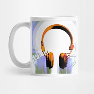 Headphones T-Shirt Mug